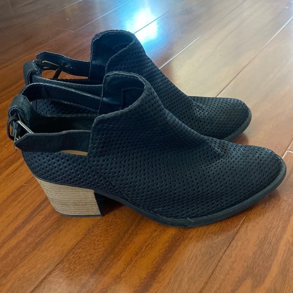 Black booties